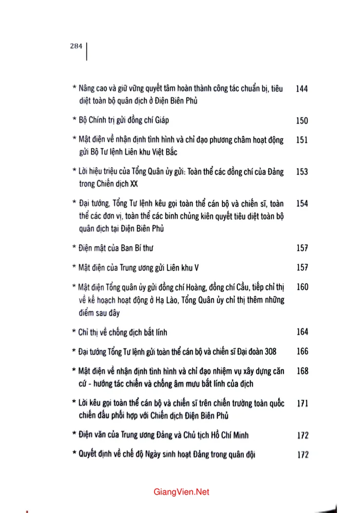 Trang 5 - Ảnh minh họa nội dung sách Những văn bản chỉ đạo của trung ương Đảng, Chủ tịch Hồ Chí Minh, Tổng quân ủy, Bộ tổng tư lệnh trong chiến cục Đông - Xuân 1953-1954 và