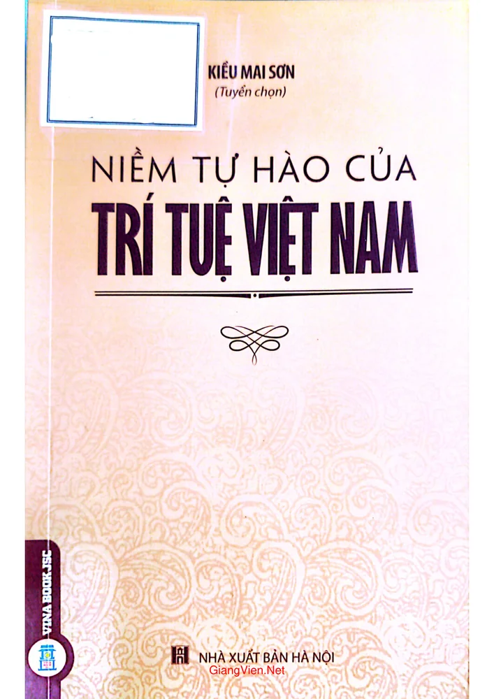 Ảnh bìa của Niềm tự hào của trí tuệ Việt Nam