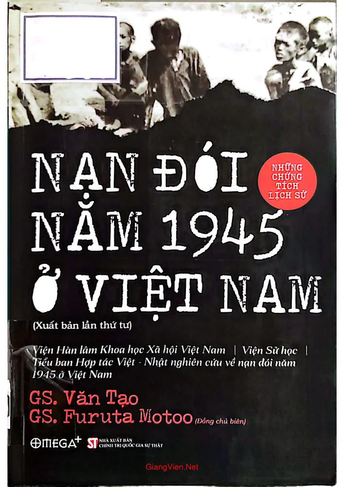 Ảnh bìa của Nạn đói năm 1945 ở Việt Nam