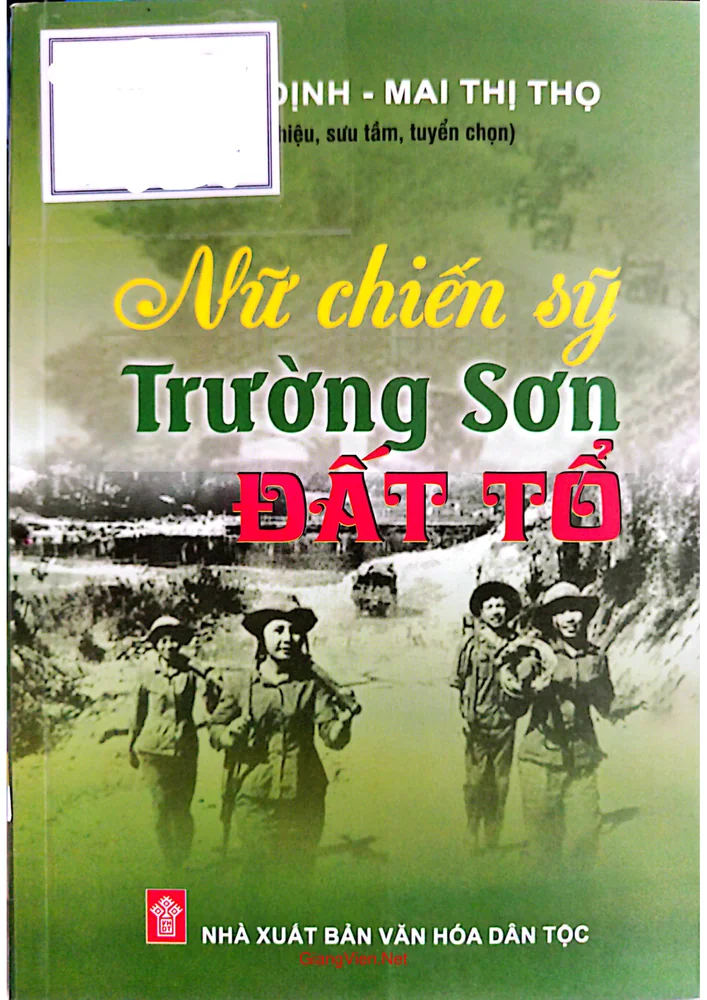 Ảnh bìa của Nữ chiến sỹ Trường Sơn Đất Tổ