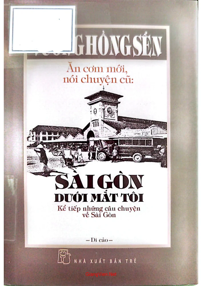 Ảnh bìa của Sài Gòn dưới mắt tôi