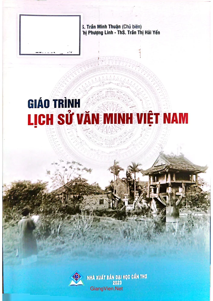 Ảnh bìa của Giáo trình Lịch sử văn minh Việt Nam
