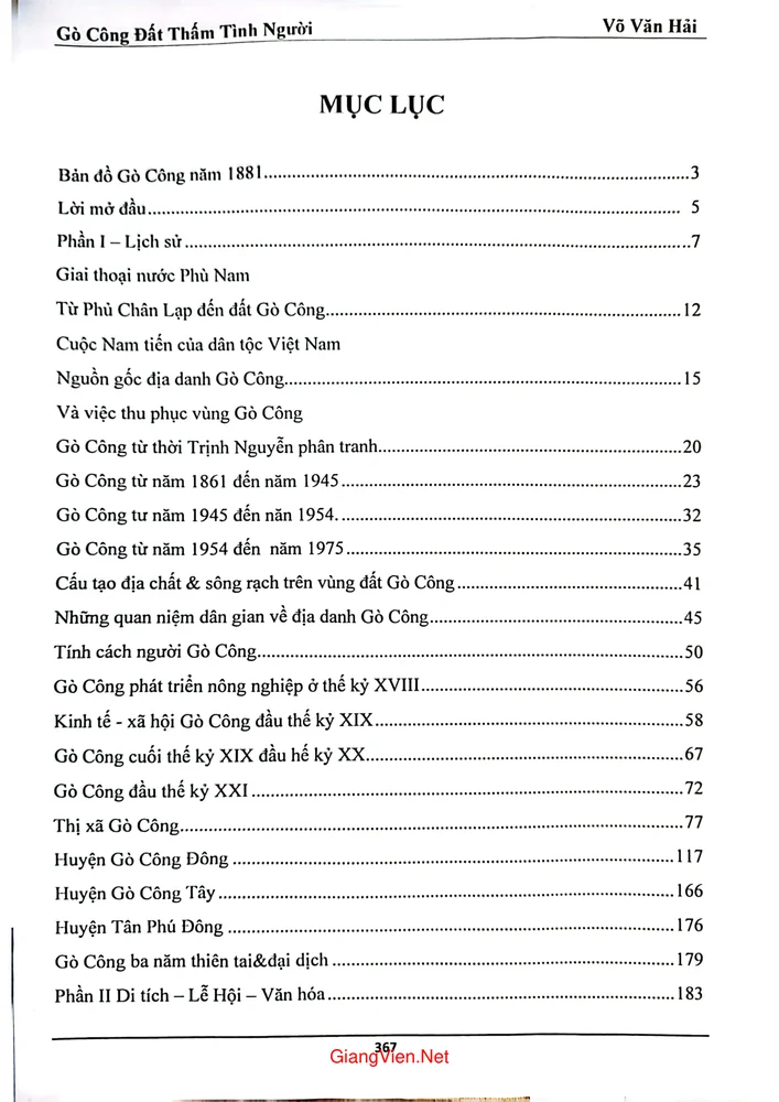 Trang bìa chính thức sách Gò Công - Đất thấm tình người