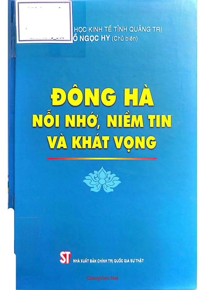 Ảnh bìa của Đông Hà - Nỗi nhớ, niềm tin và khát vọng