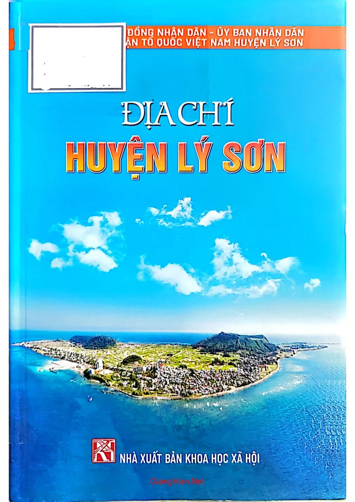 Ảnh bìa của Địa chí huyện Lý Sơn