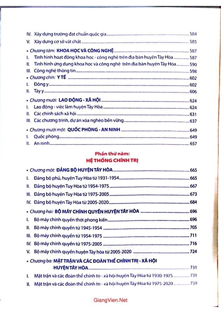 Trang 5 - Ảnh minh họa nội dung sách Địa chí huyện Tây Hòa tỉnh Phú Yên