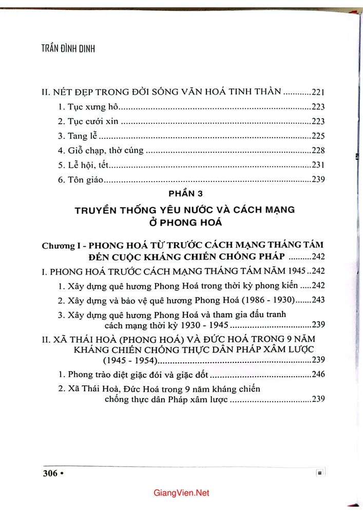 Trang 4 - Ảnh minh họa nội dung sách Địa chí Phong Hóa