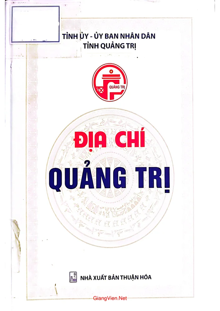 Ảnh bìa của Địa chí Quảng Trị