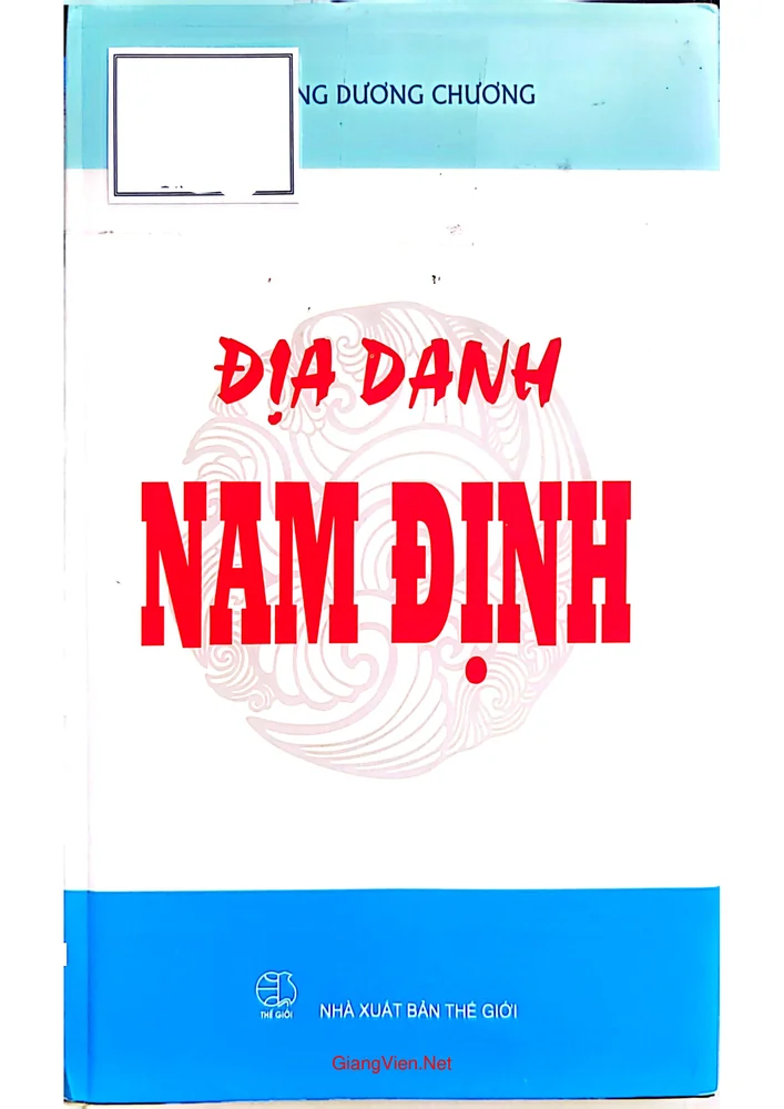 Ảnh bìa của Địa danh Nam Định