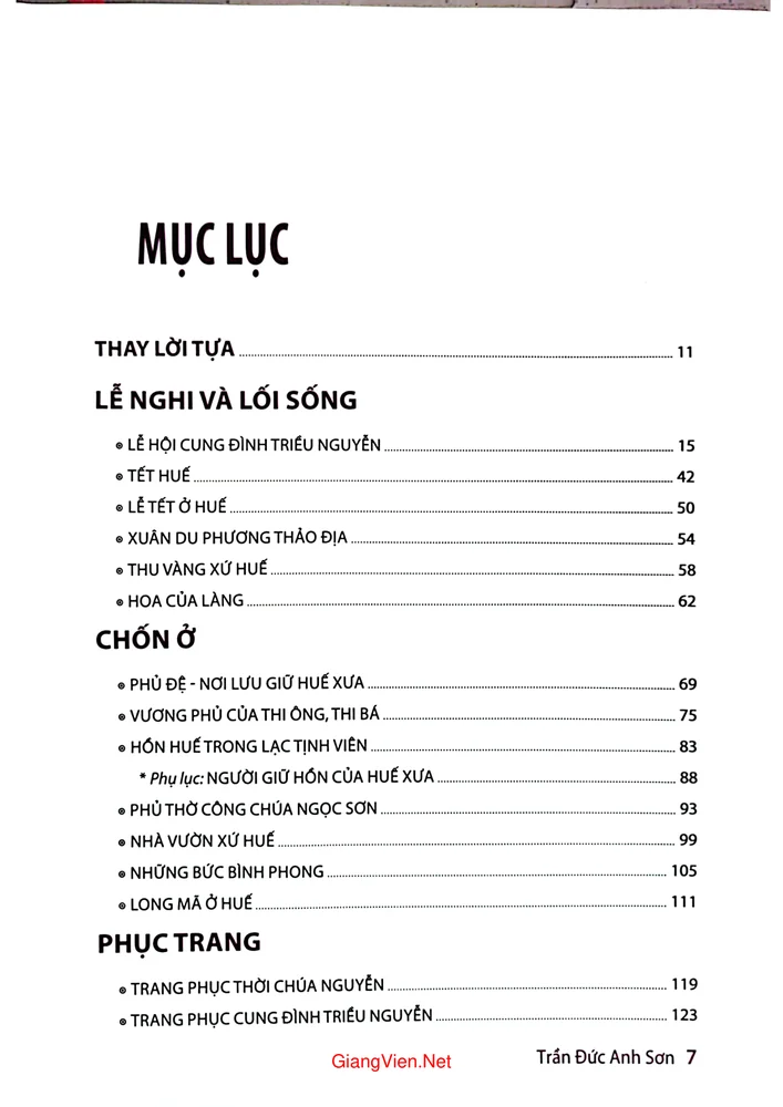 Trang 1 - Ảnh minh họa nội dung sách Kiểu Huế