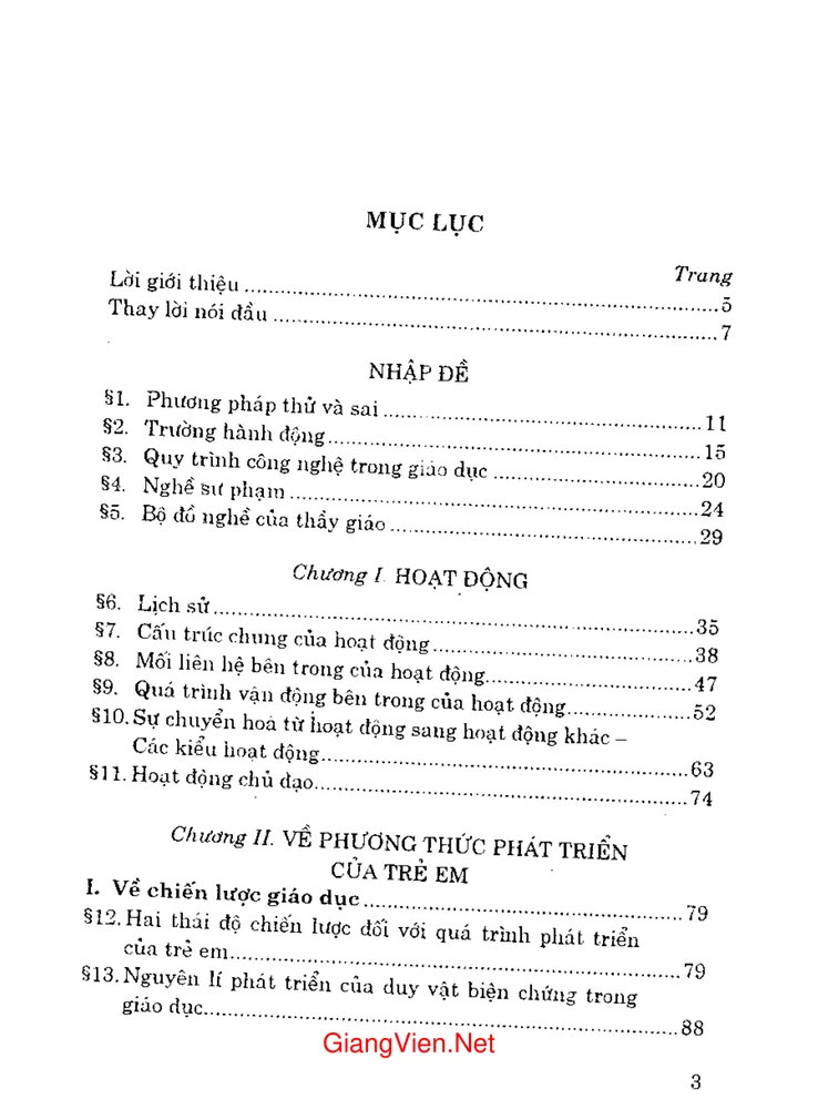 Trang 1 - Ảnh minh họa nội dung sách Tâm lý học dạy học
