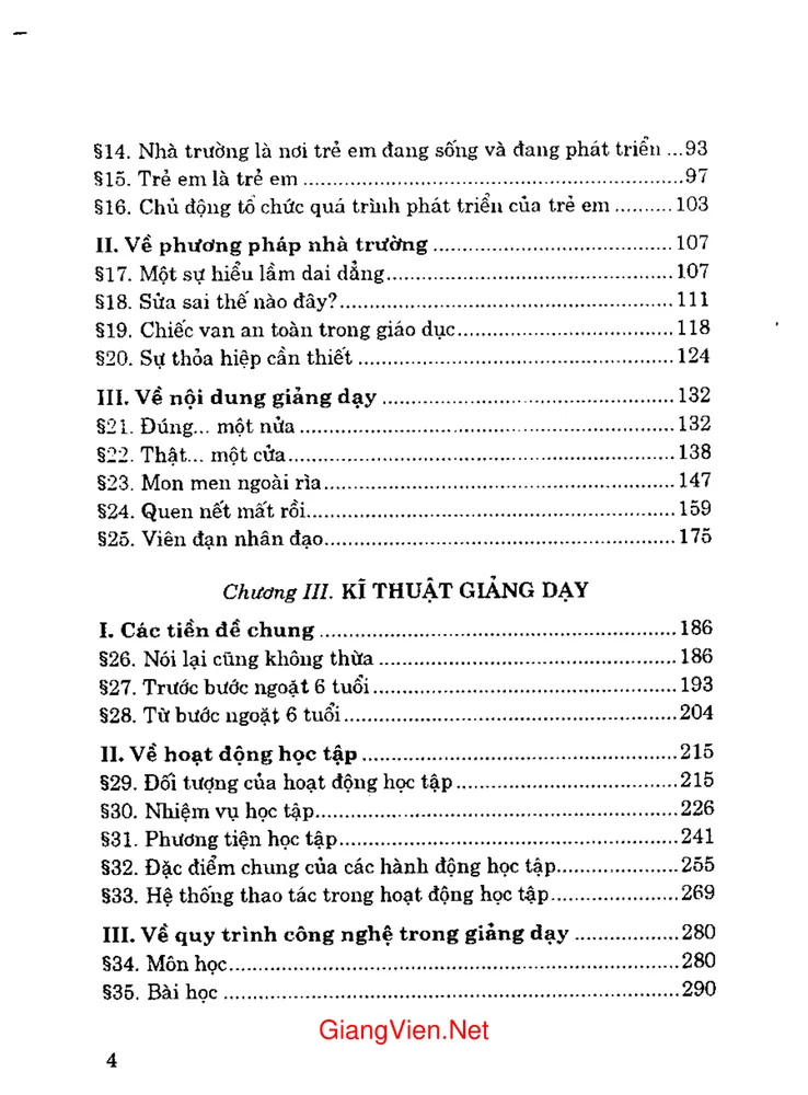 Trang 2 - Ảnh minh họa nội dung sách Tâm lý học dạy học