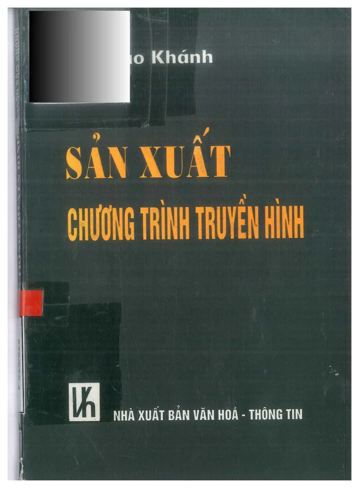 Ảnh bìa của Sản xuất chương trình truyền hình