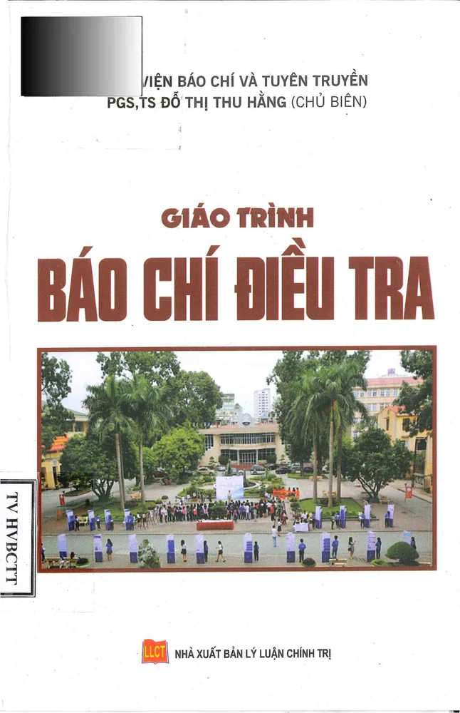 Ảnh bìa của Giáo trình báo chí điều tra