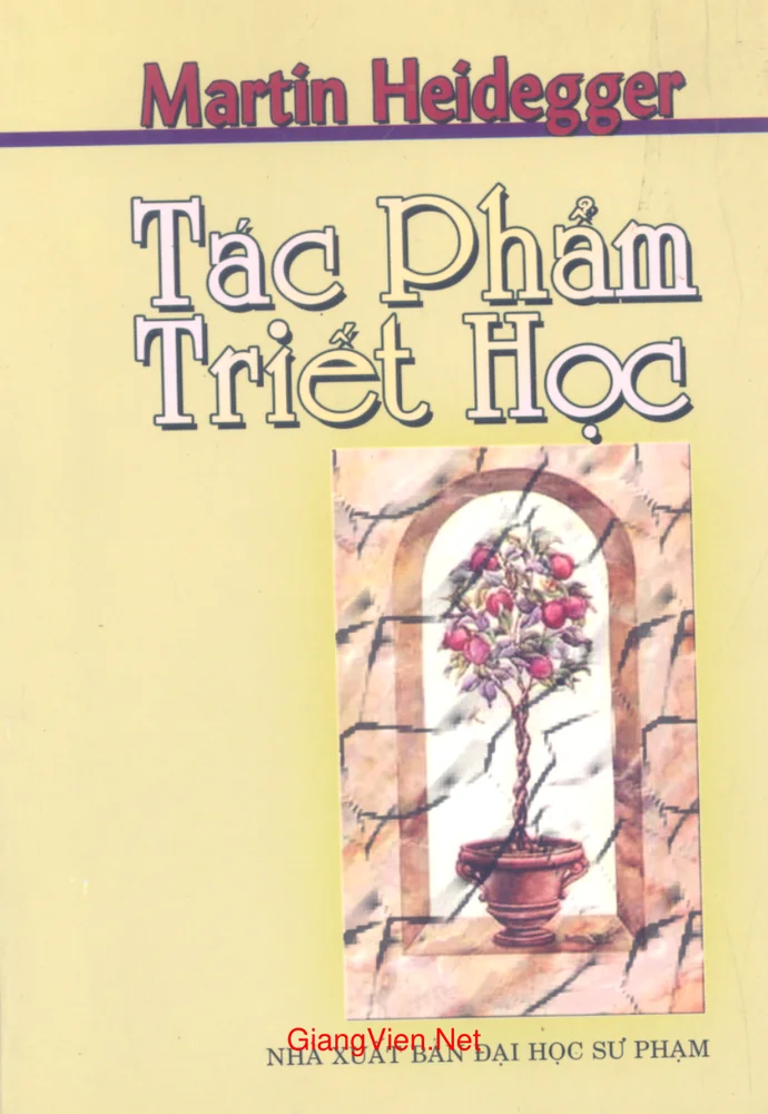 Ảnh bìa của Tác phẩm triết học Martin Heidegger Siêu hình học là gì Thư về nhân bản chủ nghĩa. Triết lý là gì Trên đường đến với ngôn ngữ