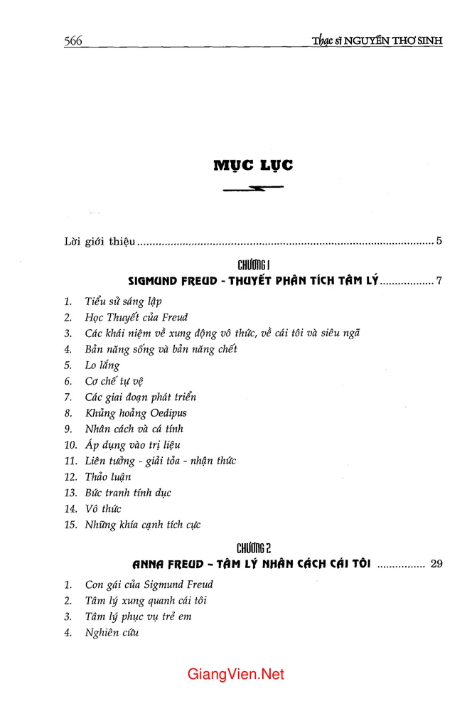 Trang 1 - Ảnh minh họa nội dung sách Các học thuyết tâm lý học nhân cách