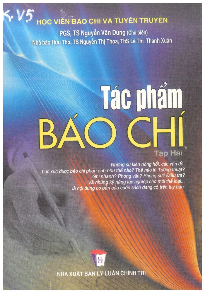 Ảnh bìa của Tác phẩm báo chí (tập 2)
