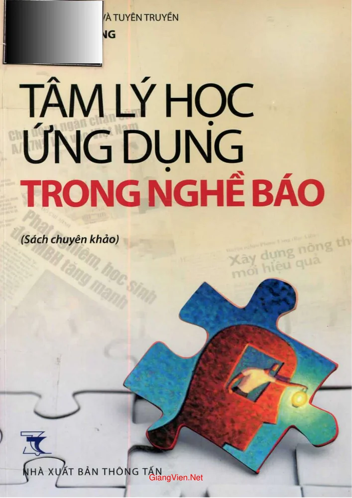 Ảnh bìa của Tâm lý học ứng dụng trong nghề báo