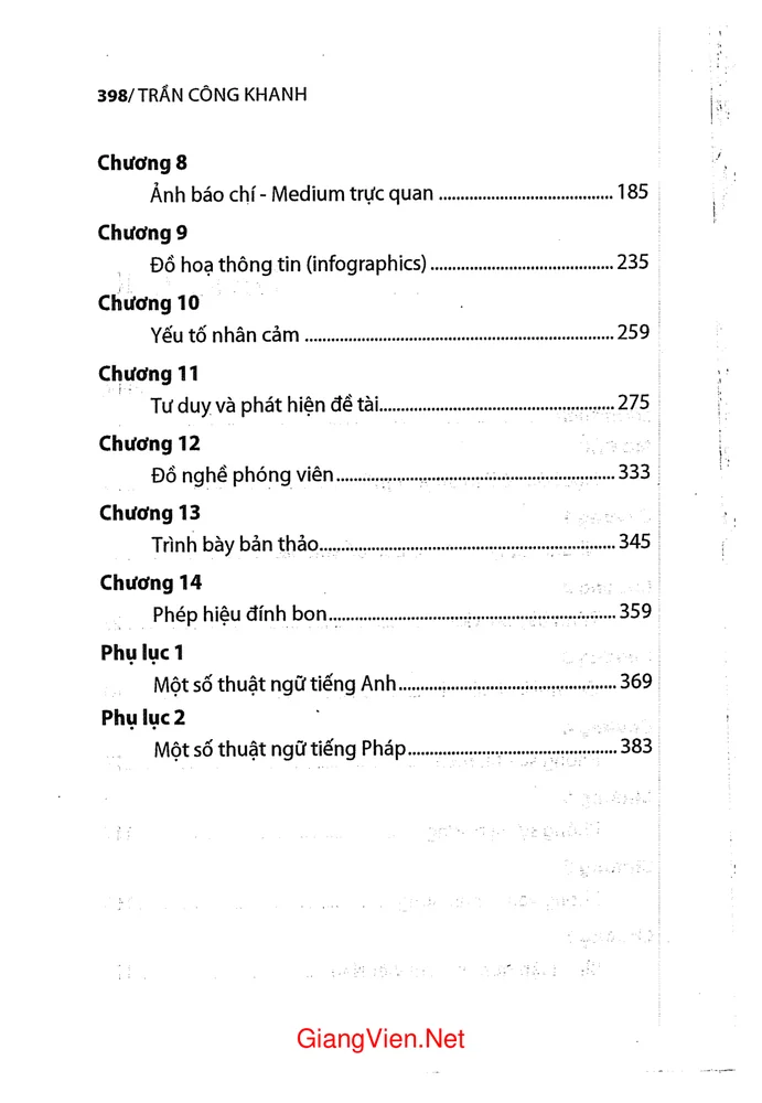 Trang 2 - Ảnh minh họa nội dung sách Những gì chưa dạy ở trường báo chí