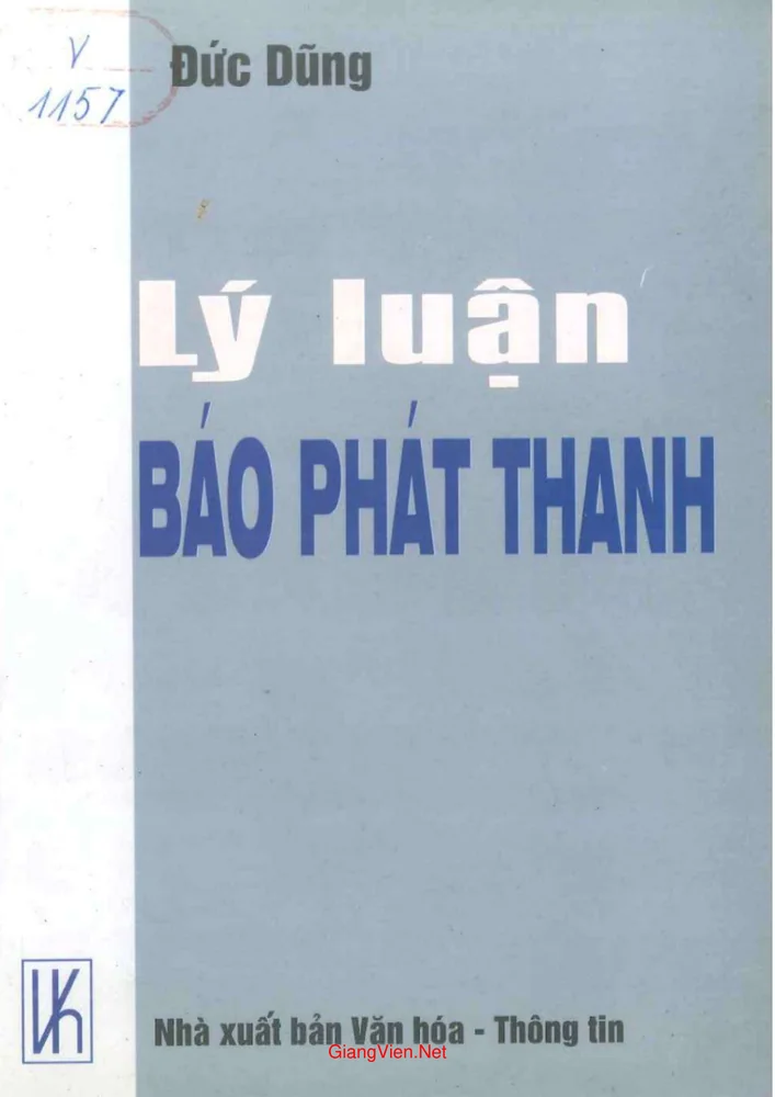 Ảnh bìa của Lý luận báo phát thanh