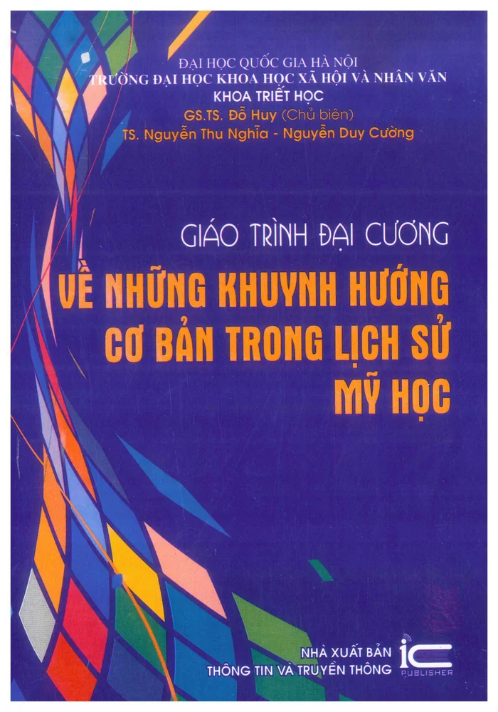 Ảnh bìa của Giáo trình đại cương về những khuynh hướng cơ bản trong lịch sử mỹ học
