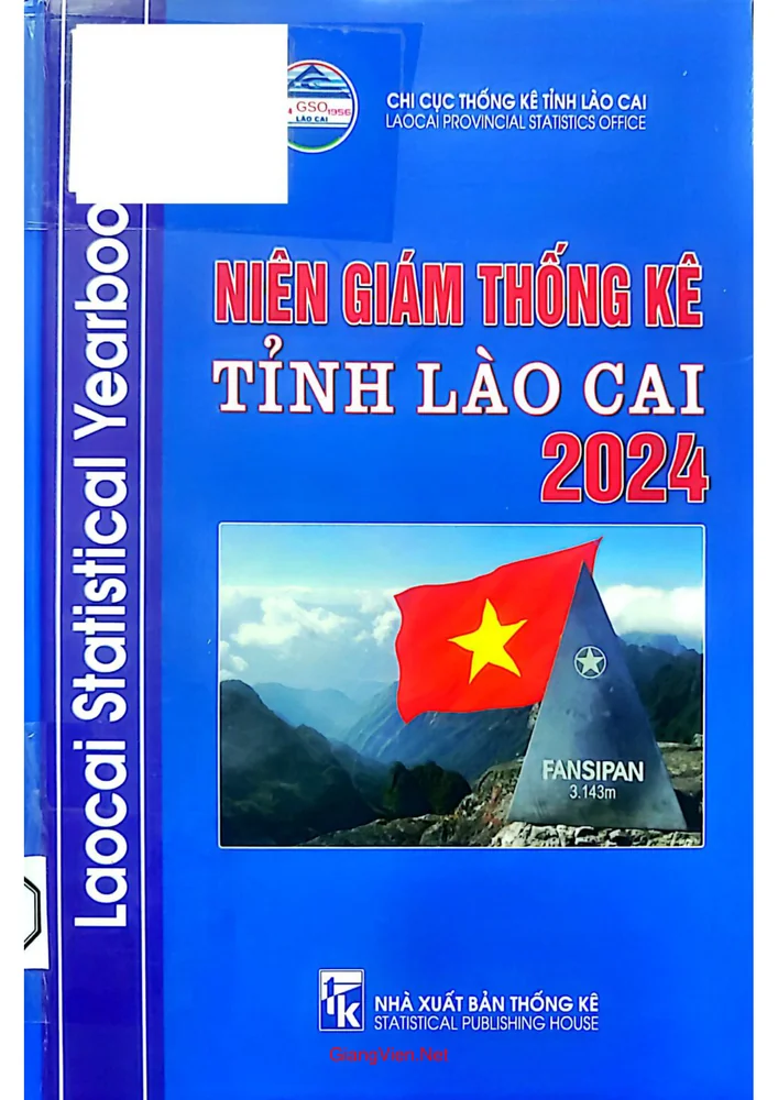 Ảnh bìa của Niên giám thống kê tỉnh Lào Cai 2024