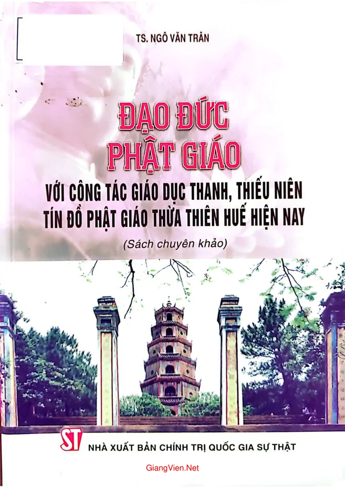 Ảnh bìa của Đạo đức phật giáo với công tác giáo dục thanh, thiếu niên tín đồ phật giáo Thừa thiên huế hiện nay