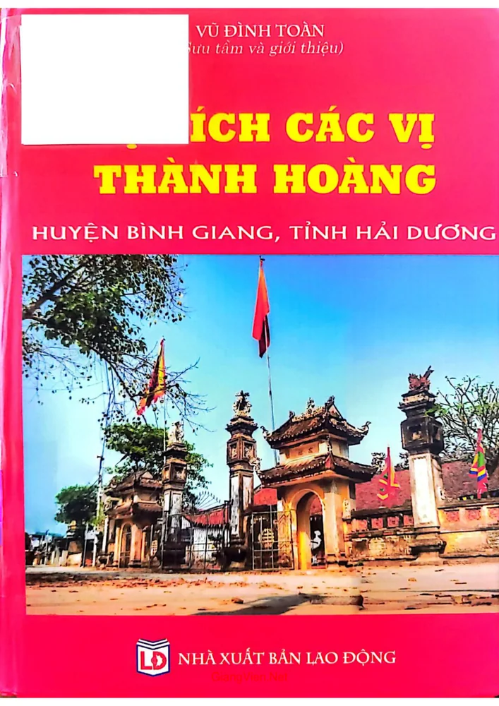 Ảnh bìa của Sự tích các vị Thành hoàng huyện Bình Giang, tỉnh Hải Dương
