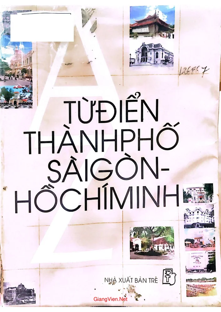 Ảnh bìa của Từ điển thành phố Sài Gòn Hồ Chí Minh