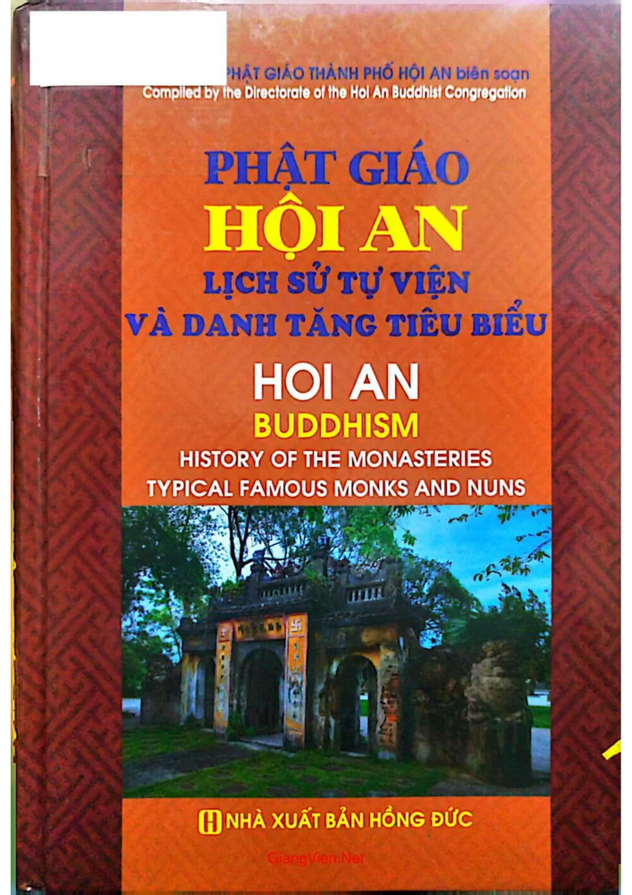 Ảnh bìa của Phật giáo Hội An lịch sử tự viện và danh tăng tiêu biểu