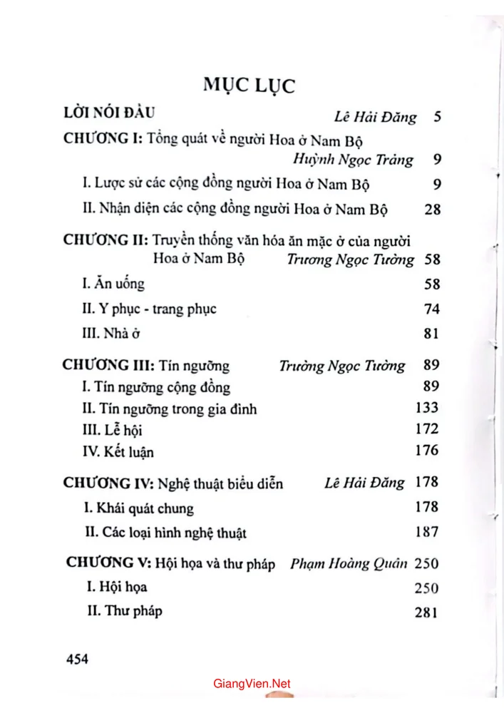 Trang bìa chính thức sách Đặc khảo văn hóa người Hoa ở Nam bộ