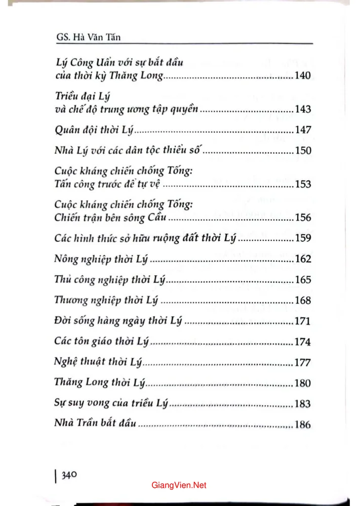 Mục lục chi tiết trang 3 sách Sự sinh thành Việt Nam
