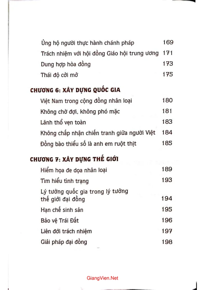 Mục lục chi tiết trang 3 sách Con đường đi đến giải thoát Bát chánh đạo của Đức Phật