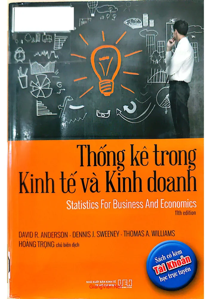 Ảnh bìa của Thống kê trong kinh tế và kinh doanh