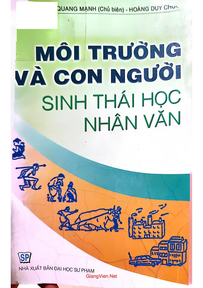 Ảnh bìa của Môi trường và con người sinh thái học nhân văn