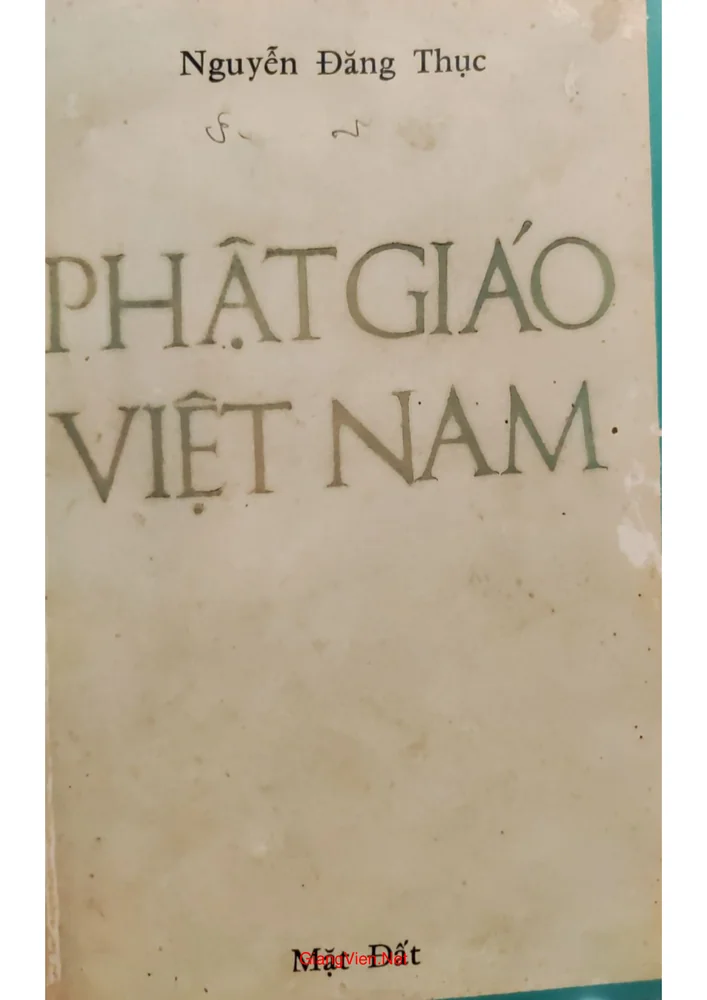 Ảnh bìa của Phật giáo Việt Nam của Nguyễn Đăng Thục
