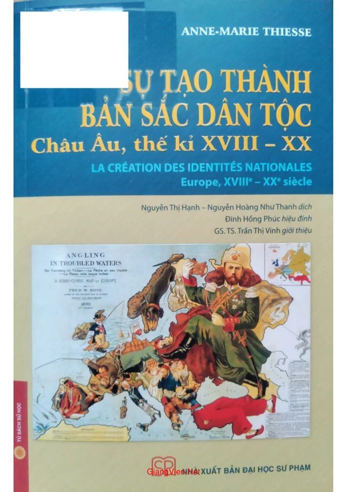 Ảnh bìa của Sự tạo thành bản sắc dân tộc Châu âu, thế kỷ XVIII đến thế kỷ XX xuất bản 2025