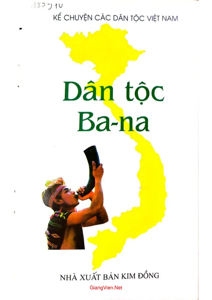 Trang bìa chính thức sách Dân tộc Bana