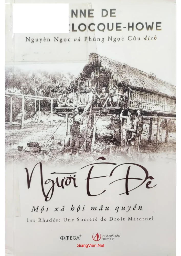 Ảnh bìa của Người Ê đê một xã hội mẫu quyền