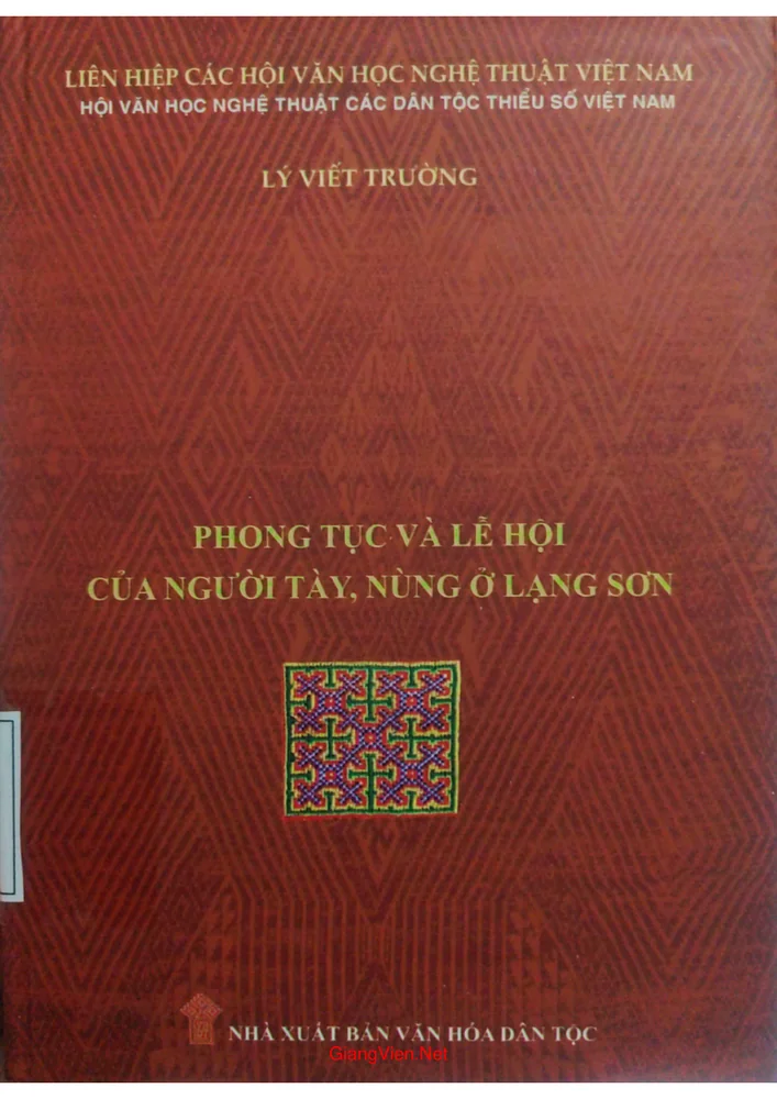 Ảnh bìa của Phong tục và lễ hội của người Tày, Nùng ở Lạng Sơn