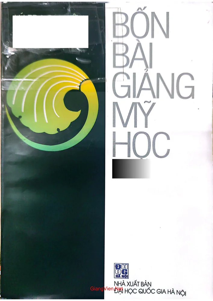 Ảnh bìa của Bốn bài giảng mỹ học