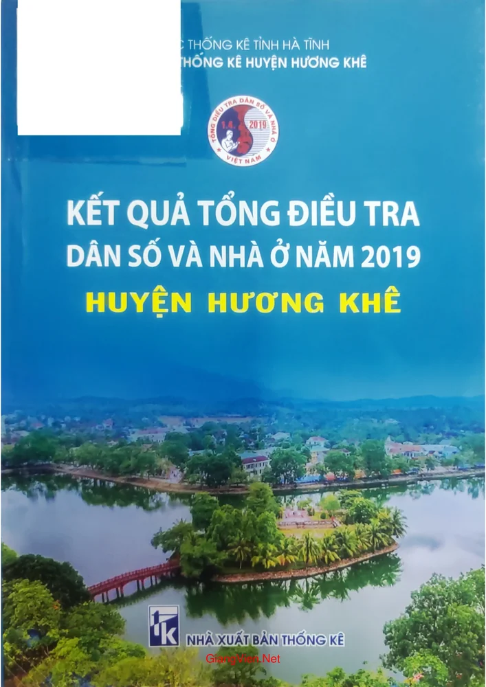 Ảnh bìa của Kết quả tổng điều tra dân số và nhà ở năm 2019 huyện Hương Khê