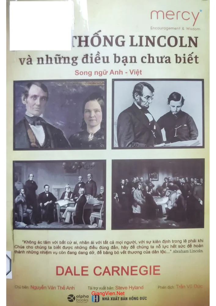 Ảnh bìa của Tổng thống Lincoln và những điều bạn chưa biết