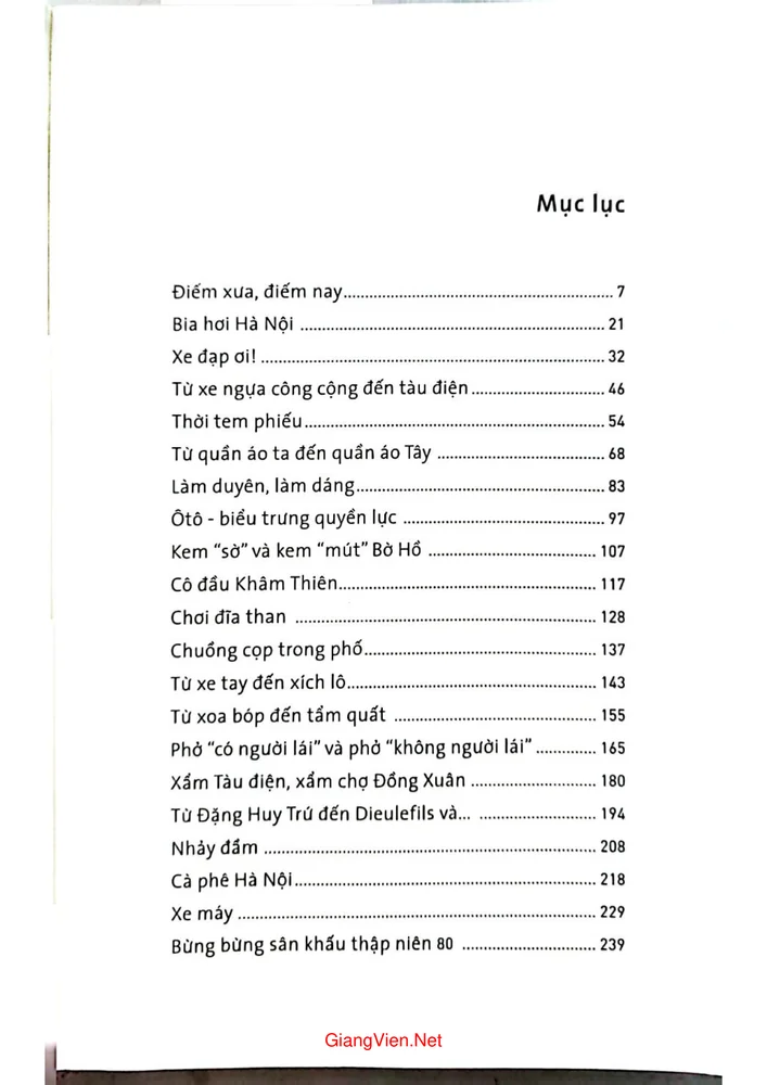 Trang bìa chính thức sách Đi ngang Hà Nội - Khảo cứu