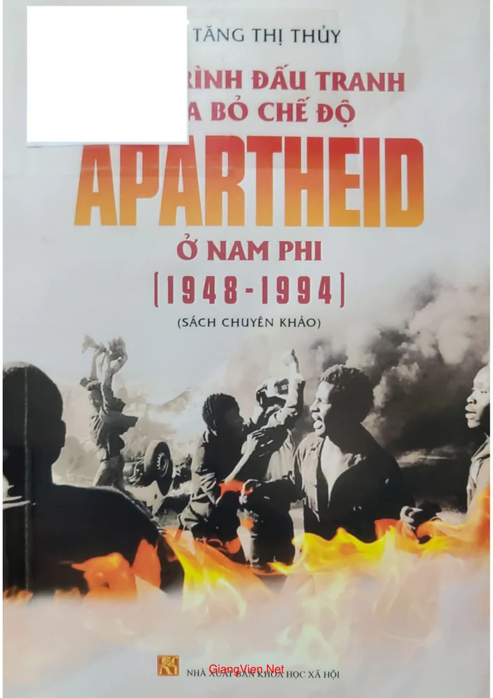 Ảnh bìa của Quá trình xóa bỏ chế độ Apartheid Nam Phi