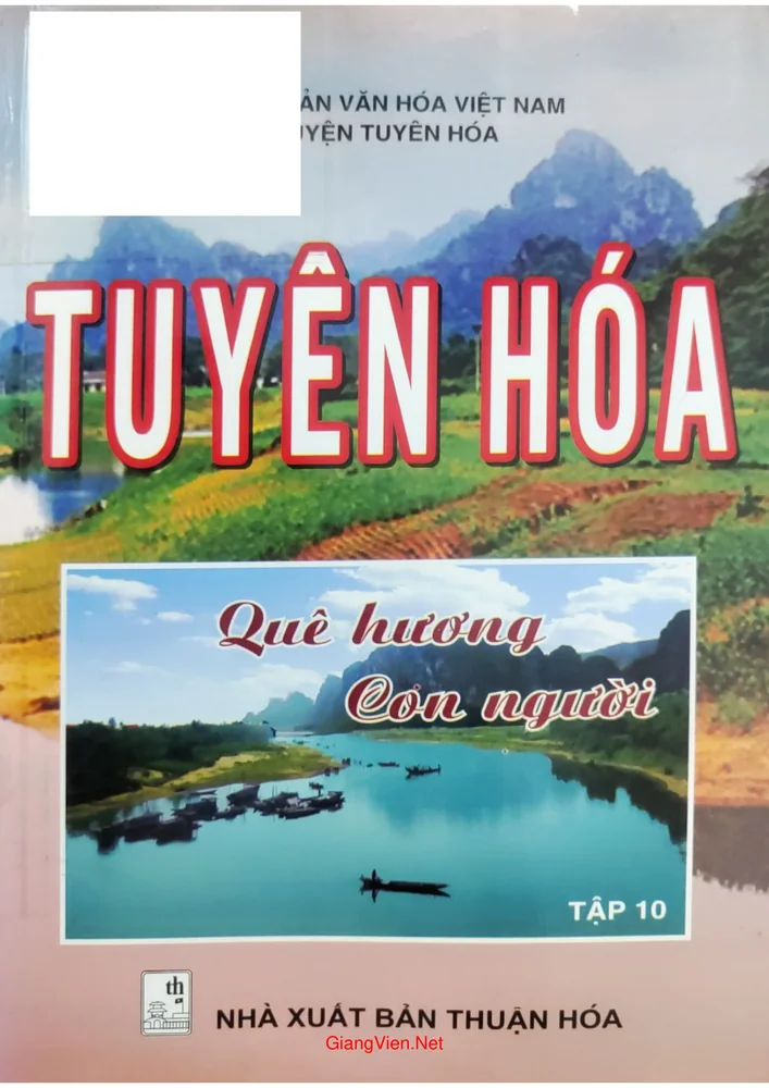 Ảnh bìa của Tuyên Hóa quê hương, con người