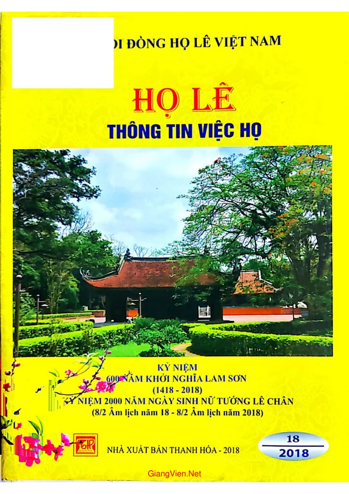 Ảnh bìa của Họ Lê - Thông tin việc họ