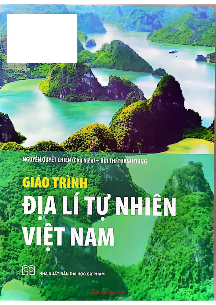 Ảnh bìa của Giáo trình địa lí tự nhiên Việt Nam