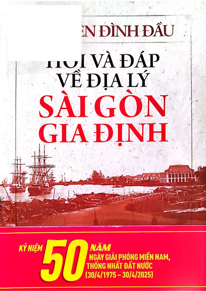 Ảnh bìa của Hỏi và đáp về địa lý Sài Gòn Gia Định