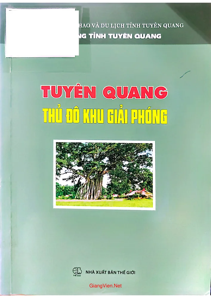 Ảnh bìa của Tuyên Quang thủ đô giải phóng